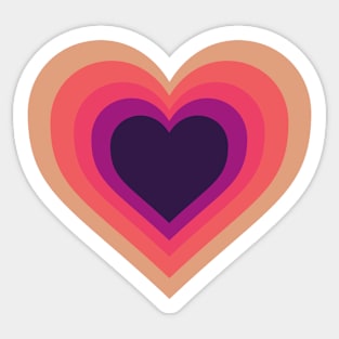 Pink Heart Sticker